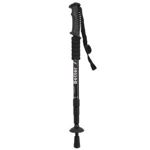 Āra kempinga teleskopiskie Alpenstock Alloy 4 sekciju pārgājienu nūju nūjas