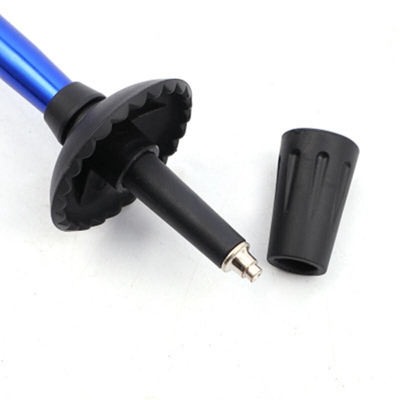 Āra kempinga teleskopiskie Alpenstock Alloy 4 sekciju pārgājienu nūju nūjas