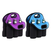 1*Σακούλα φιάλης κρασιού 6 μπουκάλια Θήκη ψύξης με μόνωση από Neoprene Tote Διατηρείτε το περιεχόμενό της δροσερό, μονωμένο και στεγνό