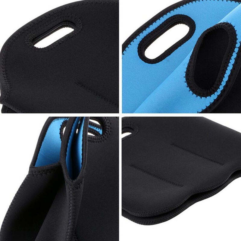 1*Σακούλα φιάλης κρασιού 6 μπουκάλια Θήκη ψύξης με μόνωση από Neoprene Tote Διατηρείτε το περιεχόμενό της δροσερό, μονωμένο και στεγνό