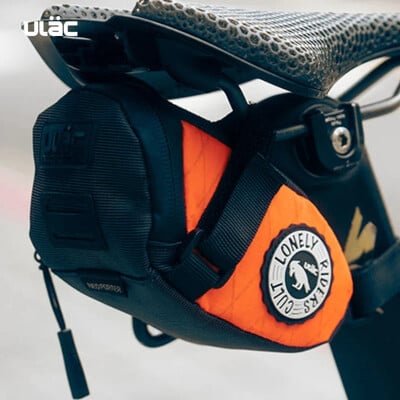 Geantă de șa de bicicletă impermeabilă ULAC, 0,6/1/1,3L, multicoloră, geantă de coadă pentru scaun pentru ciclism MTB, instrumente de reparare a bicicletei de drum, pachet de depozitare