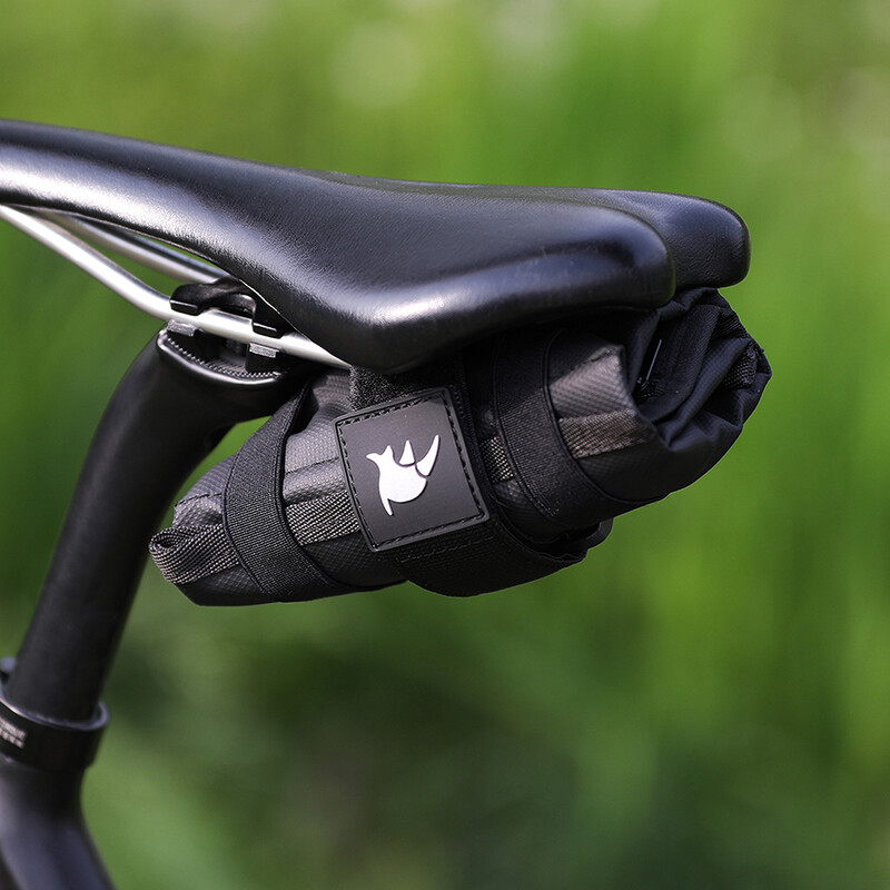 Rhinowalk torba za bicikl Torba za alat Gornja prednja cijev Torba s okvirom Burrito Pack Torbica Dodaci za biciklizam Crni MTB bicikl Stražnji kompleti alata