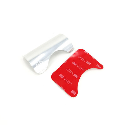 Apsauginiai dviračio lipdukai, skirti „Brompton“ sulankstomam dviračio apatinio laikiklio apsaugai, aliuminio lydinio apsauginiam apvalkalui