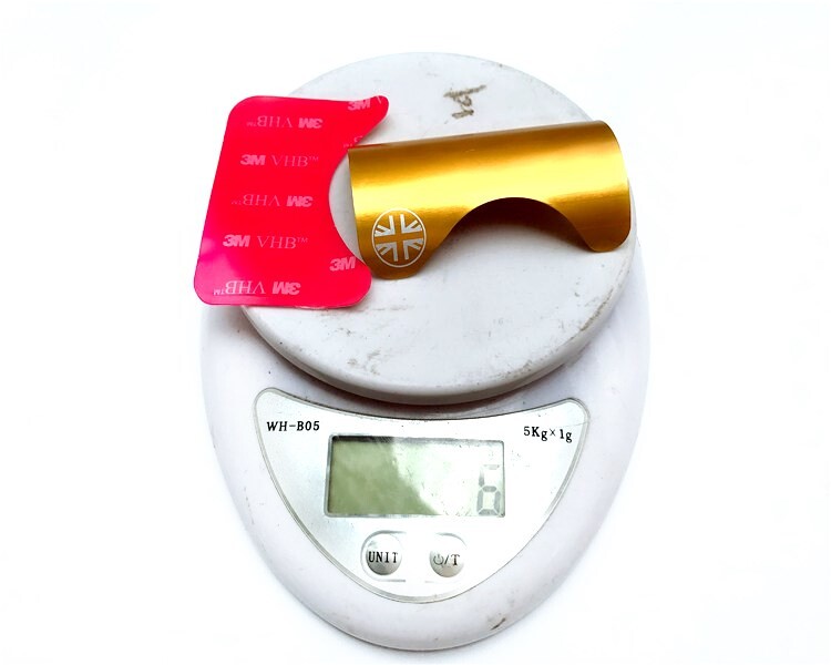 Apsauginiai dviračio lipdukai, skirti „Brompton“ sulankstomam dviračio apatinio laikiklio apsaugai, aliuminio lydinio apsauginiam apvalkalui