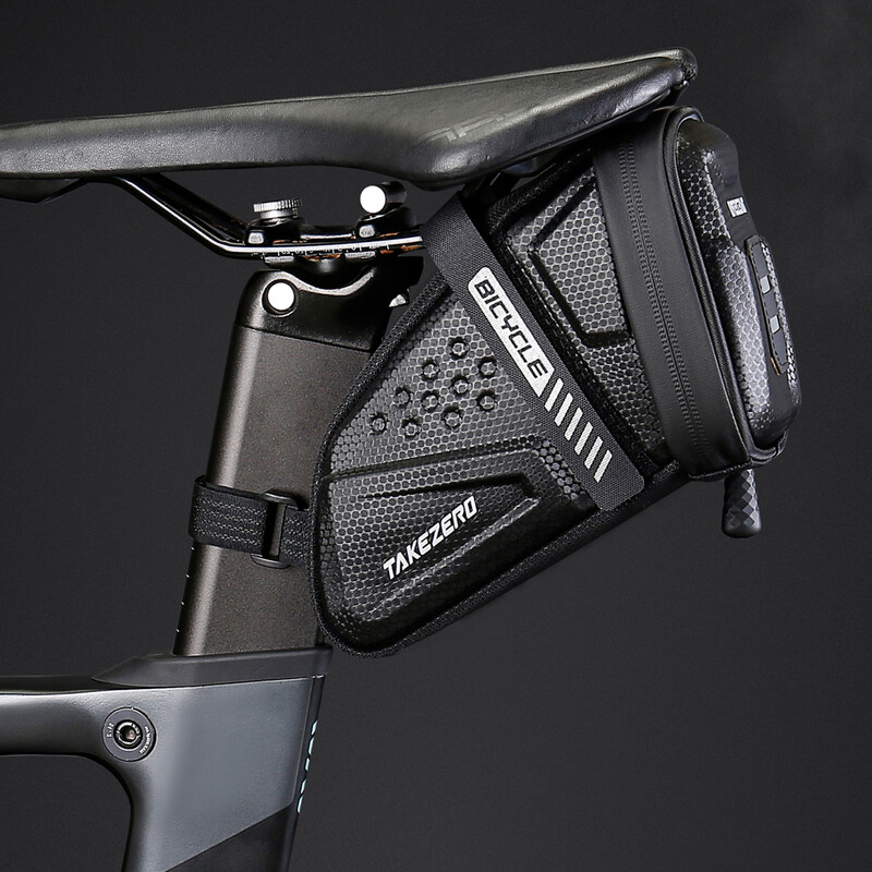 1L torba za sedlo za bicikl EVA Hard Shell Refletive MTB torba za sedlo za cestovni bicikl Vodootporna torba za stražnje sjedalo Torba za alat Dodaci za biciklizam