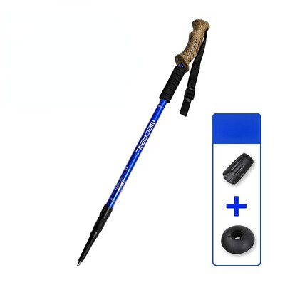 Регулируеми свръхлеки трекинг щеки Бастун от алуминиева сплав Бягане по пътека Туризъм Алпенщок Сгъваем за туризъм