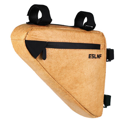 ESLNF velosipēda trīsstūra soma MTB šosejas velosipēda priekšējā siju soma Viegla riteņbraukšanas āra soma Izturīga, nodilumizturīga velosipēda soma