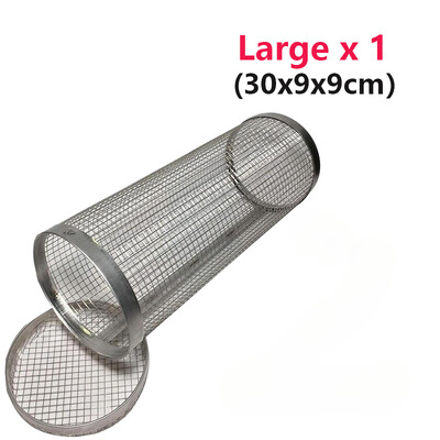 Barbekjū grila režģis Barbekjū būri Kempings pikniks Virtuves piederumi āra apaļš grils ugunskura grila režģis ritošā grila grozs