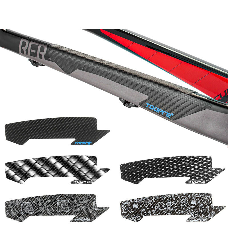 Dviračių grandinės vandeniui atsparus lipdukas nuo įbrėžimų MTB / plento dviračio neslystantis lipdukas, apsaugantis nuo rėmo apsaugos