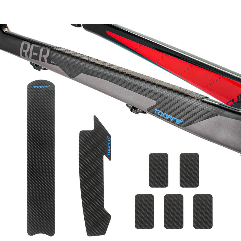 Dviračių grandinės vandeniui atsparus lipdukas nuo įbrėžimų MTB / plento dviračio neslystantis lipdukas, apsaugantis nuo rėmo apsaugos