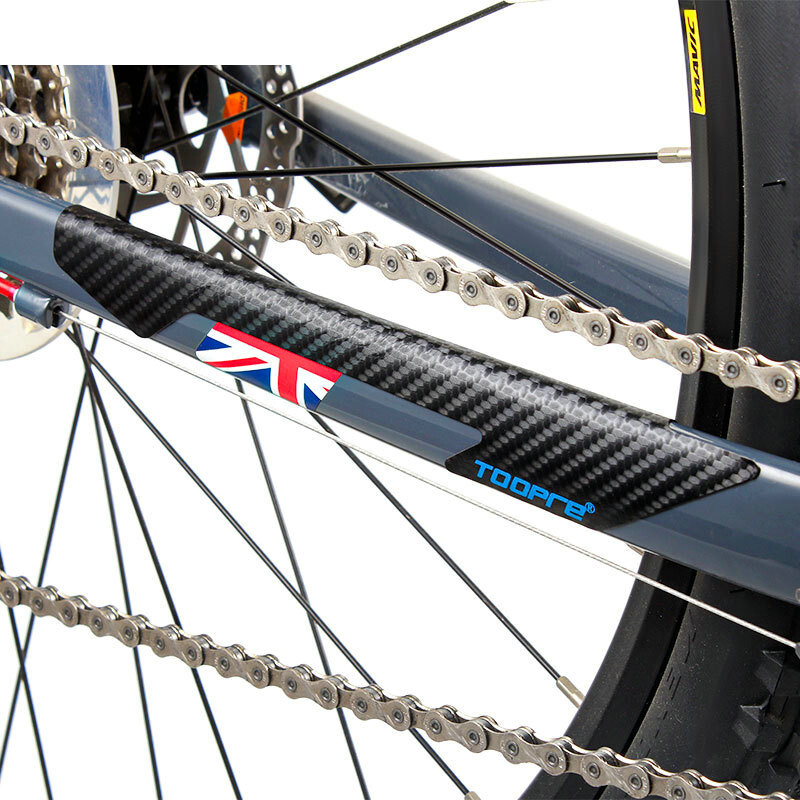 Dviračių grandinės vandeniui atsparus lipdukas nuo įbrėžimų MTB / plento dviračio neslystantis lipdukas, apsaugantis nuo rėmo apsaugos