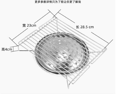 Mājas virtuve Barbekjū grila gāzes grila plīts ar bārbekjū grila plauktu pikniks mājas plīts cepeškrāsns plaukts pārnēsājams grils bārbekjū grils