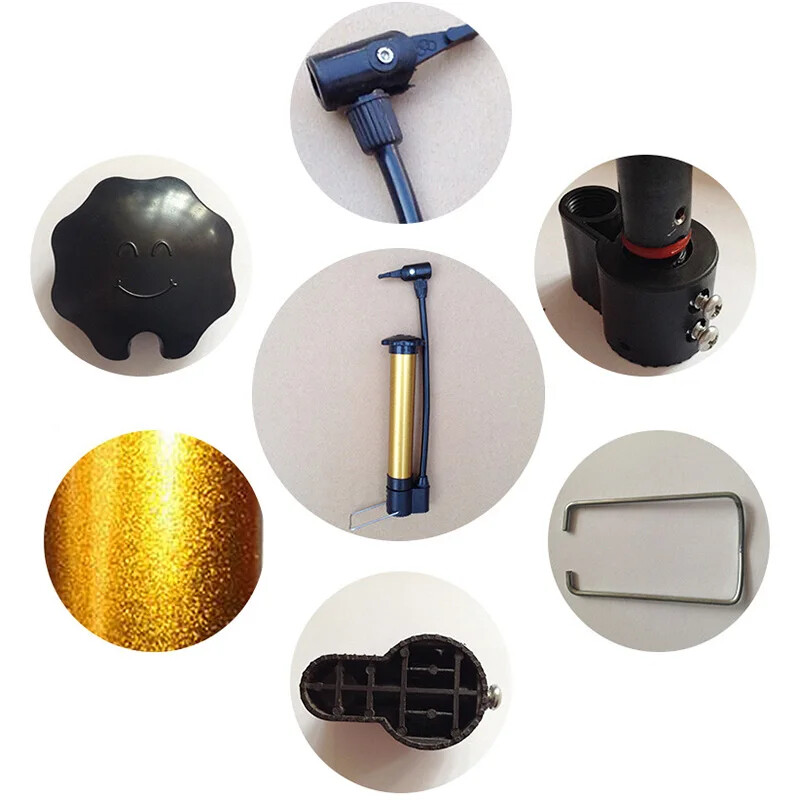 Pārnēsājama velosipēda sūkņa rokasgrāmata mazs piepūšamais velosipēda riepu sūkņi velosipēda gaisa sūknis elektriskais motocikls futbols basketbols