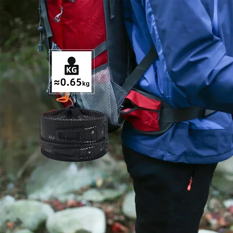 PACOONE Къмпинг Комплект съдове за готвене Комплект преносими съдове за готвене Външна тенджера Чайник за вода за готвене Комплект тигани Посуда за туризъм Оборудване за пикник