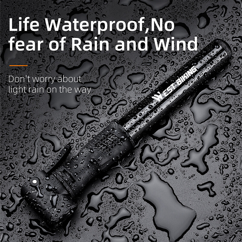 WEST BIKING Mini velosipēdu sūknis riteņbraukšanai rokas gaisa sūknis augstspiediena Mtb šosejas velosipēdu riepu piepūtējs Schrader Presta Valve velosipēdu daļas