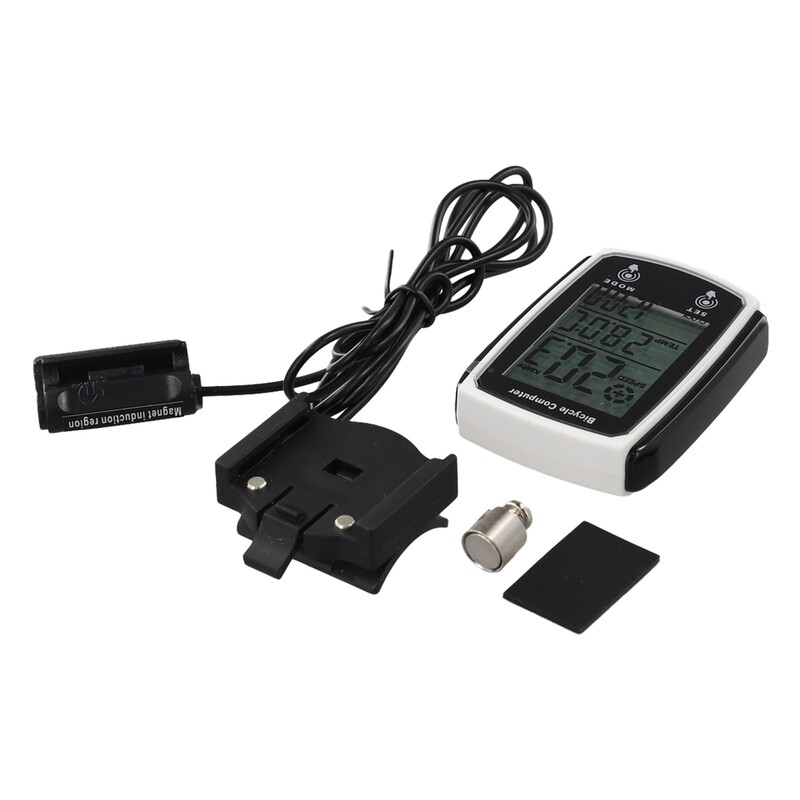 Vodootporno računalo za bicikle LCD zaslon za bicikle Digitalno računalo Žičani brzinomjer Brojač kilometara Dodaci za biciklizam