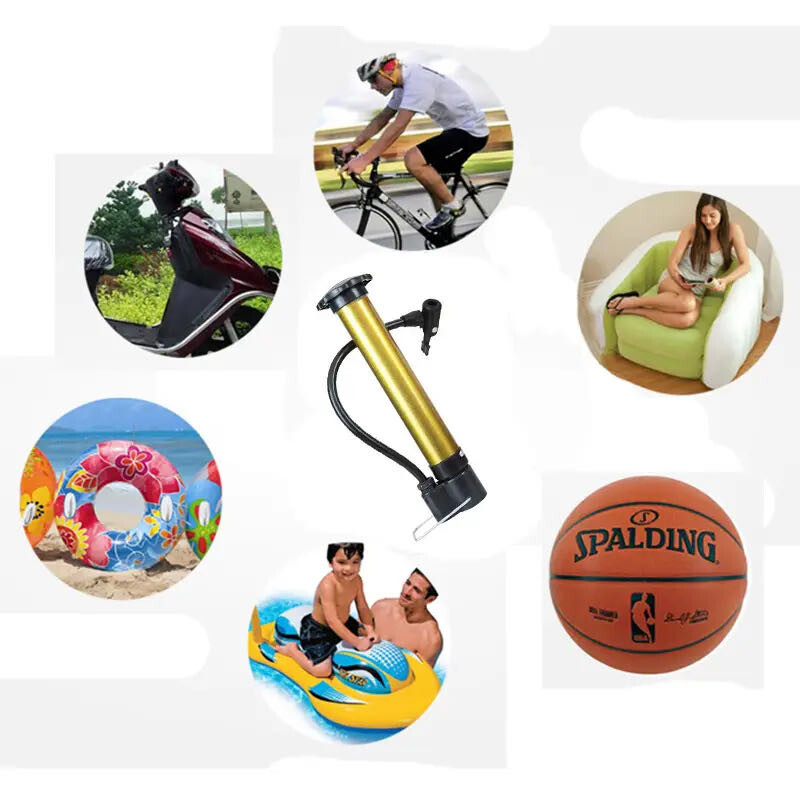 1 buc. Pompă pentru bicicletă, umflator de mână, mini pompe de înaltă presiune pentru bicicletă, pompă cu minge de aer pentru fotbal, baschet, accesorii pentru biciclete