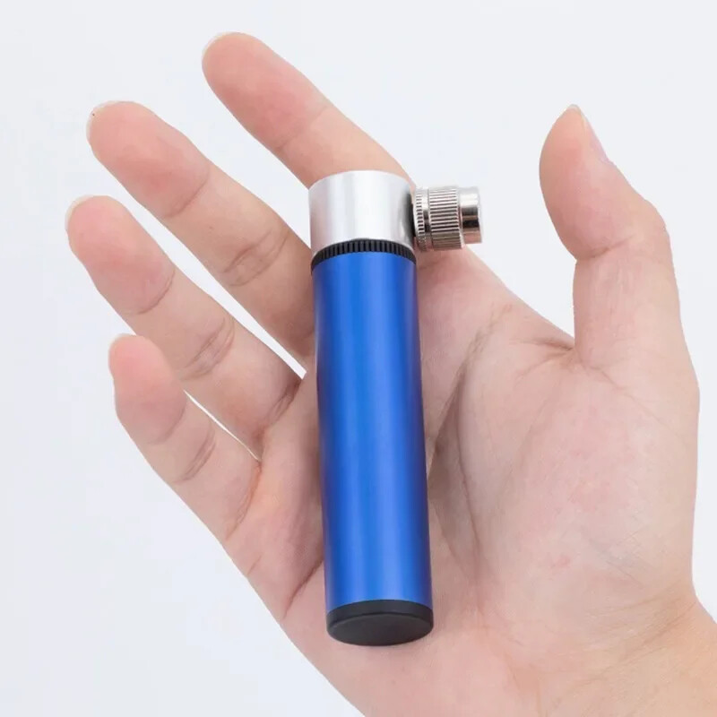 Pārnēsājams mini velosipēda sūknis, alumīnija sakausējuma riteņbraukšanas rokas gaisa sūknis, lodveida riepu piepūtējs Schrader Presta Valve MTB šosejas velosipēdu sūknis