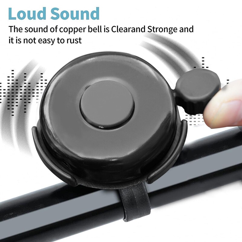 Zvono za bicikl od legure Planinska cesta Sirena za bicikl Zvučni alarm za sigurnost Biciklistički upravljač Metalni 100db Poziv Alat za ukrasne dodatke