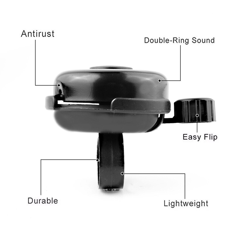 Zvono za bicikl od legure Planinska cesta Sirena za bicikl Zvučni alarm za sigurnost Biciklistički upravljač Metalni 100db Poziv Alat za ukrasne dodatke