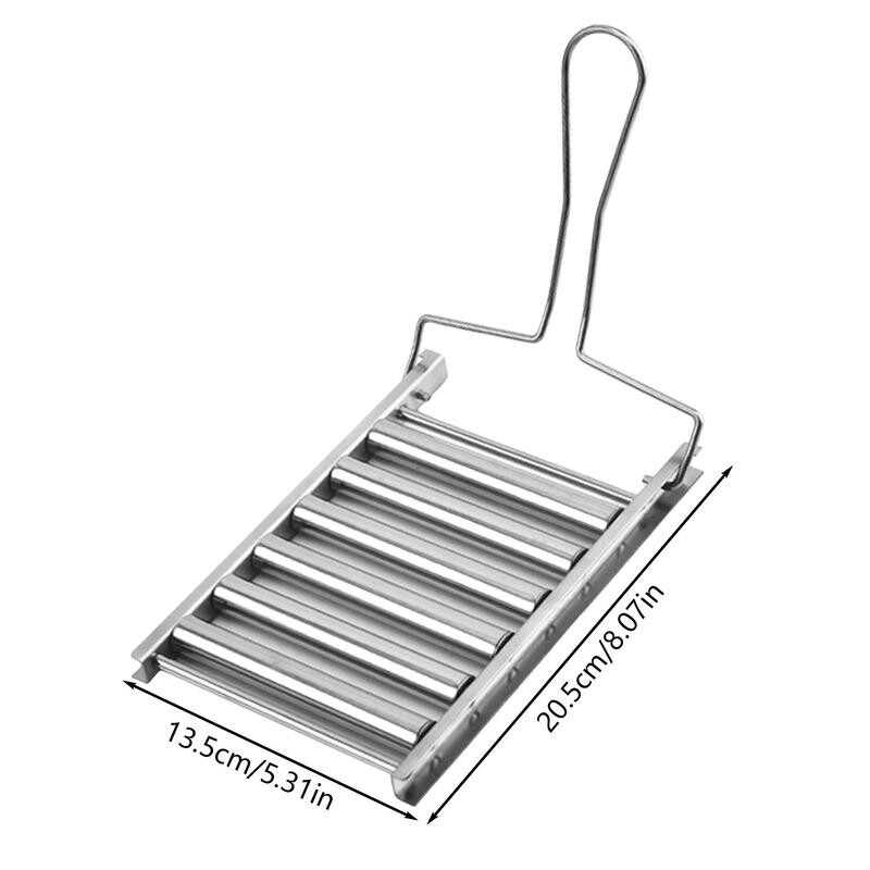 BBQ Hot Dog Grils Salokāms Hot Dog Roller Grozs BBQ Hot Dog Grils Nerūsējošā tērauda desu rullīšu grils Hot Dog Roller