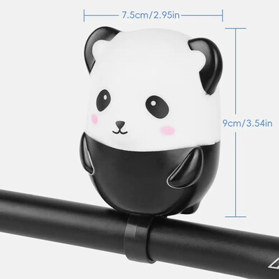 Аксесоари за велосипеди Въздушна възглавница Анимационен звънец за кола Лесен за инсталиране Детски звънец за велосипед за балансиране на скутер Подходящ за кормило с диаметър 2,2 см