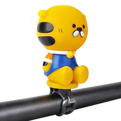 Velosipēda zvans, viegls dizains, skaļš velosipēda rags, burvīgs multfilmu velosipēdu zvanu komplekts bērniem Jauka dinozauru varde panda izjādei