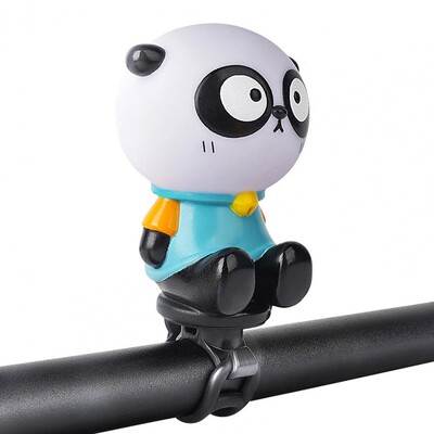 Velosipēda zvans, viegls dizains, skaļš velosipēda rags, burvīgs multfilmu velosipēdu zvanu komplekts bērniem Jauka dinozauru varde panda izjādei