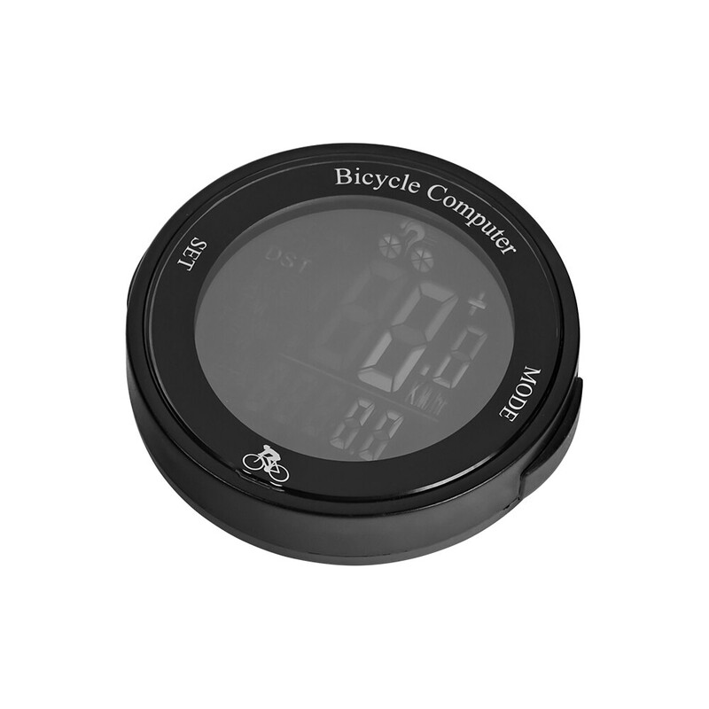 ESLNF bezvadu velosipēdu dators velosipēdu odometrs Daudzfunkcionāls LCD ekrāns riteņbraukšanas spidometrs kalnu velosipēda ātruma mērītājs