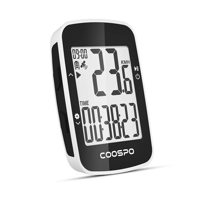 COOSPO BC26/BC107 Računalo za bicikle GPS Bežični biciklistički odometar Brzinomjer 2.4" FSTN Bluetooth5.0 ANT+ Vodootporan GPS BDS