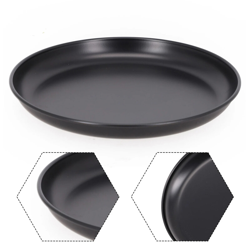 Non-stick kempinga pārtikas pannas Galda trauki āra virtuves trauki gatavošanas šķīvis piknika trauks bushcraft piknika pārgājienu piederumi piederumu daļas
