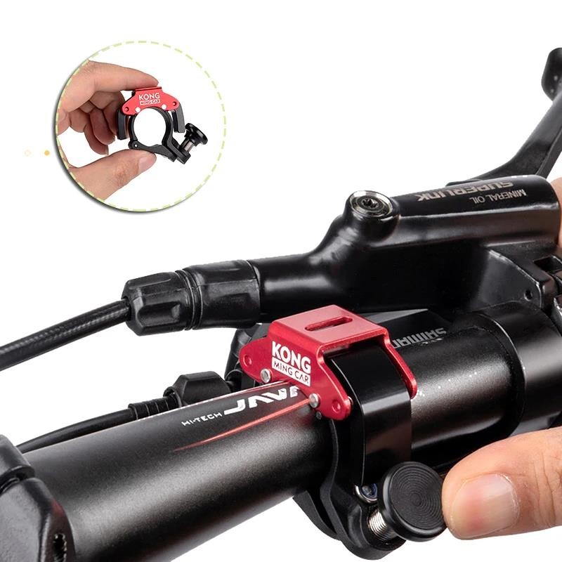 Novi prsten za zvono za bicikl od nehrđajućeg čelika MTB biciklistička truba Zvono na upravljaču bicikla Oštar zvuk Sirena za sigurnost bicikla Dodaci za bicikle