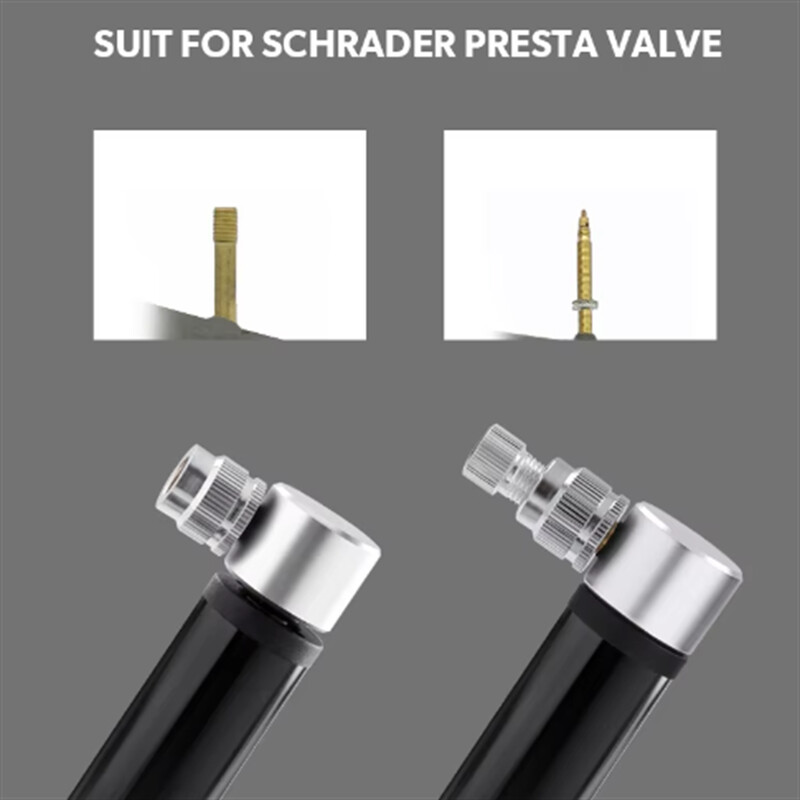 Prijenosna džepna pumpa za bicikle 120 PSI visokog pritiska, mini pumpa za bicikle Odgovara Presta/Schrader ventilu Ultralaka pumpa za gume za bicikle