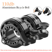 JAUNS Velosipēda zvana gredzens, nerūsējošais MTB riteņbraukšanas skaņas signāls, stūres skaņas signāls, kas paredzēts velosipēdu drošības velosipēda piederumiem 2024