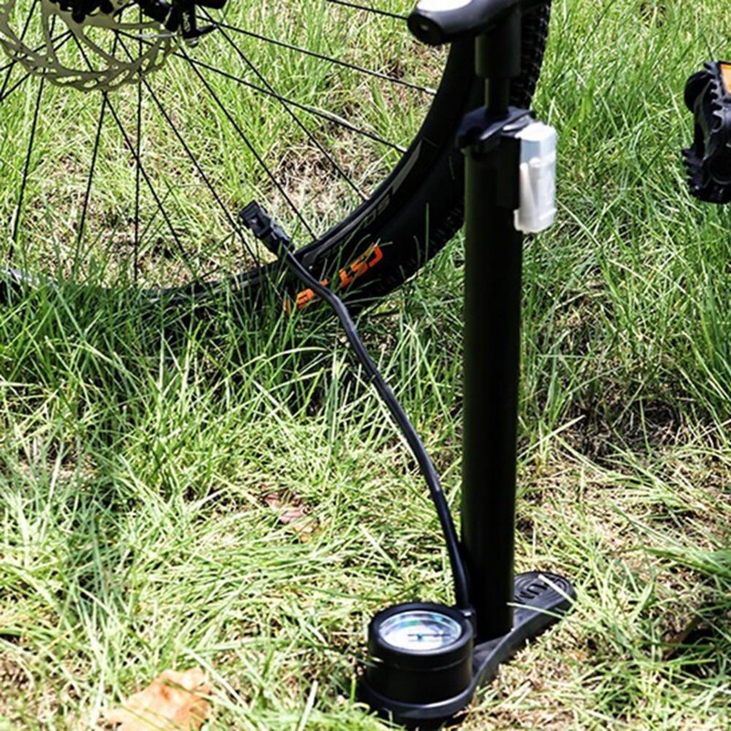 Velosipēdu riepu sūknis ar/bez digitālā displeja barometra kalnu ceļa velosipēda riepu piepūšanas bumbas basketbola sūkņa instrumenta velosipēda sūknis