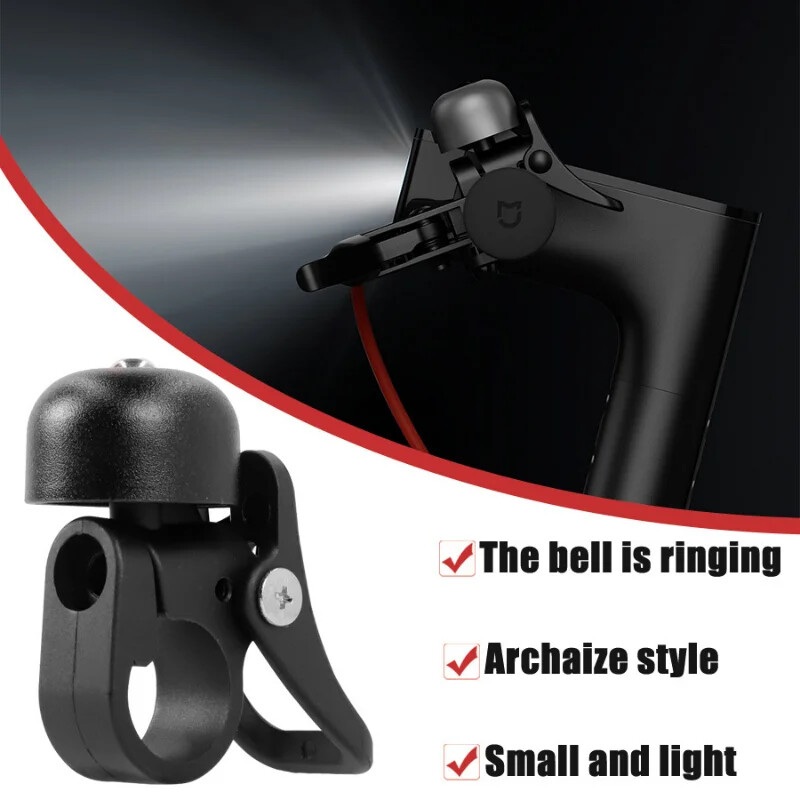 Скутер Ясно качество на звука Пръстен за звънец с рог с бързо освобождаване за Xiaomi M365 Pro 1S Аксесоари за електрически скутери
