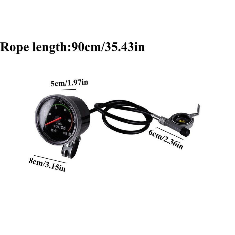 Velosipēds Velosipēdu universāls augstas klases hronometrs Velosipēds, kas aprīkots ar mehānisku hronometru ar vadu skaitītāju