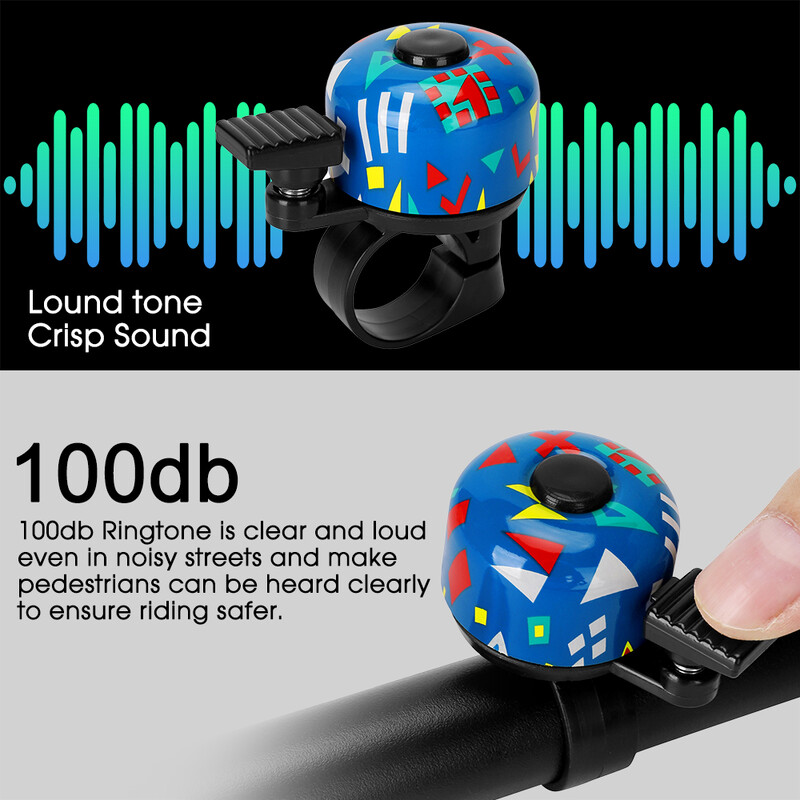 Звънец за велосипед Алуминиева сплав Планински път Пръстен за велосипед Звукова аларма Звънец Предупреждение за безопасност Кормило за колоездене Метален пръстен Обаждане