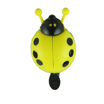 Velosipēdu zvans karikatūra Beetle Ladybug Riteņzvans jaukiem bērniem Velosipēdu izbrauciens Ragas signalizācijas Velosipēdu piederumi