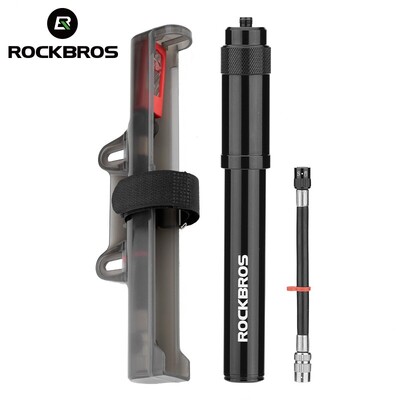 ROCKBROS hordozható kerékpár szivattyú alumínium ötvözet 260 PSI légfúvó szivattyú AV FV motorkerékpár labda MTB országúti kerékpáros gumi kerékpár szivattyú