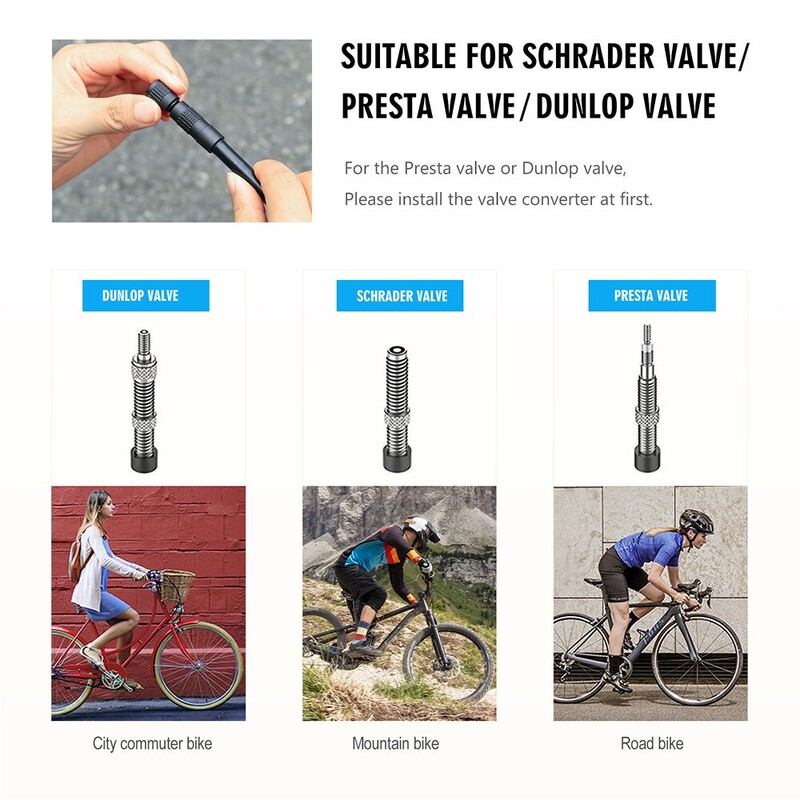 CYCPLUS A8 Zračni kompresor Električna pumpa za bicikle za automobil Pumpa za napuhavanje Visokotlačni dodaci za bicikle za Mtb motociklističke gume