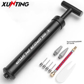 Xunting Pedal MTB Bicycle Pump MTB Bike Ball Air Pump InflatorSchrader Bicycle Pumps Компактни аксесоари за надуване за плуване