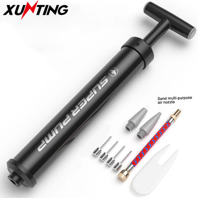 Xunting Pedal MTB Kerékpárszivattyú MTB Bike Ball Légszivattyú InflatorSchrader Kerékpárszivattyúk Kompakt felfújó tartozékok úszáshoz