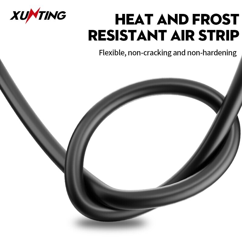 Xunting biciklistička pumpa Mini prijenosna nožna pumpa za bicikle s dodatnom opremom za mjerač tlaka Odgovara Presta & Schrader ventilu za biciklističku zračnu pumpu