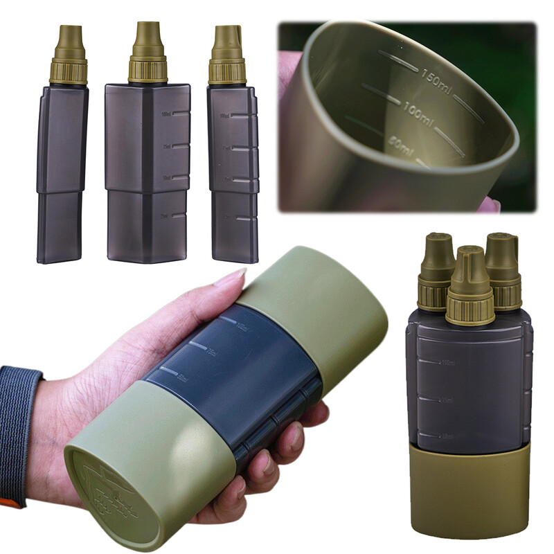3 vienā āra kempingā garšvielu dozatora pudele BBQ piknika garšvielas var aizzīmogot pārnēsājamu uzglabāšanas virtuves piederumu gatavošanas komplekts