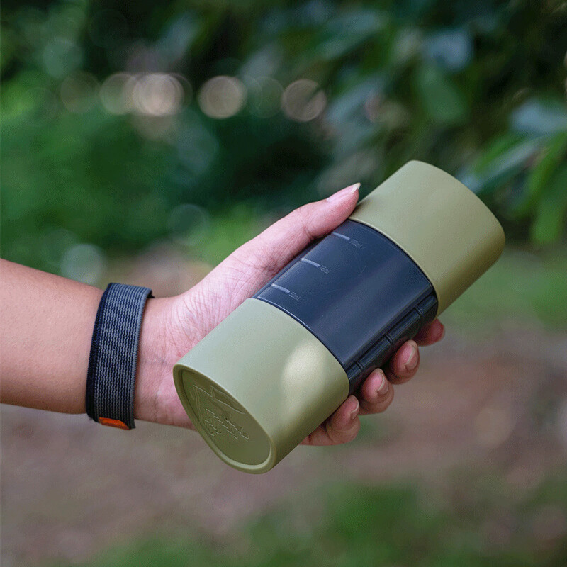 3 vienā āra kempingā garšvielu dozatora pudele BBQ piknika garšvielas var aizzīmogot pārnēsājamu uzglabāšanas virtuves piederumu gatavošanas komplekts