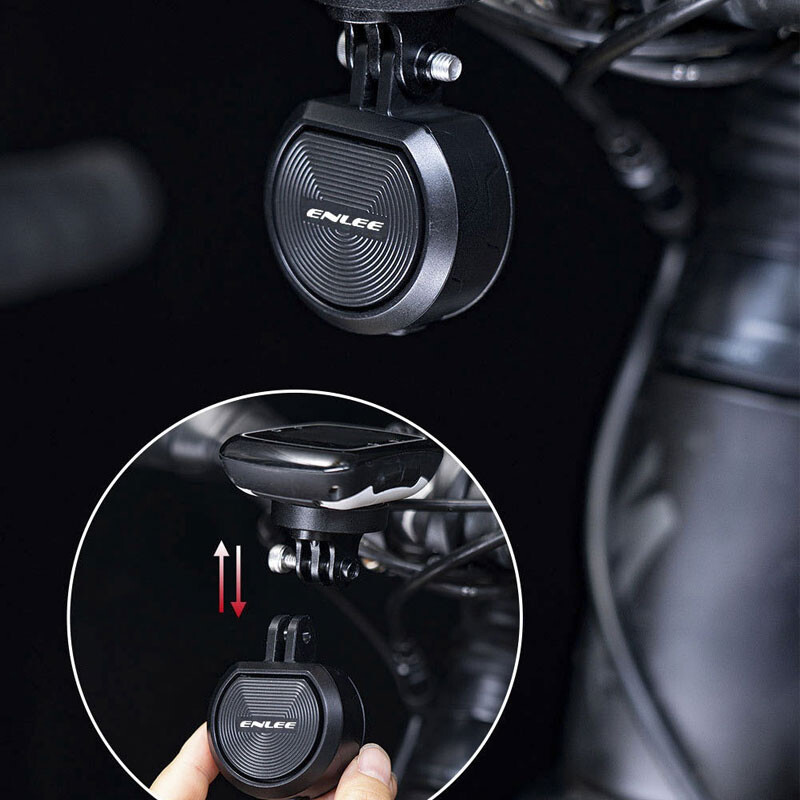 ENLEE 120DB USB uzlādes velosipēda elektriskā zvana velosipēda motorollera trompetes signāltaure Pretaizdzīšanas signalizācija Sirēna un tālvadības pults