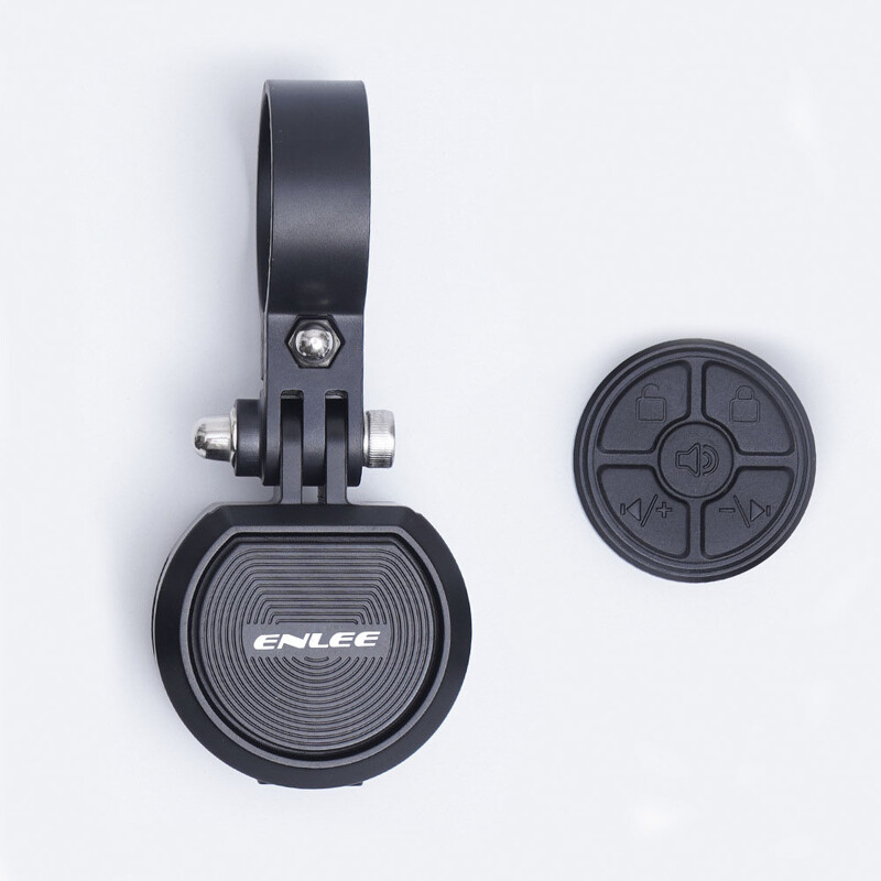 ENLEE 120DB USB uzlādes velosipēda elektriskā zvana velosipēda motorollera trompetes signāltaure Pretaizdzīšanas signalizācija Sirēna un tālvadības pults