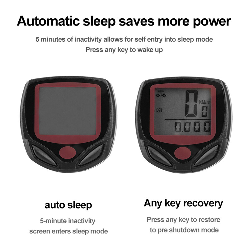 Brzinomjer za bicikl Biciklističko računalo Višenamjensko Vodootporna Štoperica Biciklistički MTB Odometar Štoperica Dodaci za biciklizam
