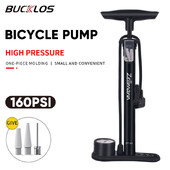 BUCKLOS Zračna pumpa za bicikl Ručna pumpa za napuhavanje s mjeračem visokog tlaka 160PSI Podna pumpa za bicikl Schrader Ventil Balon za napuhavanje guma